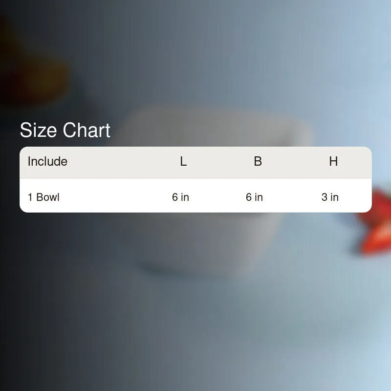 Mivono Snack Bowl - 1020 ML - 8