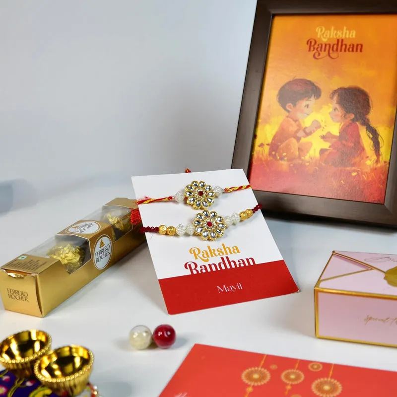 Loom Of Kinship Rakhi Hamper media 3