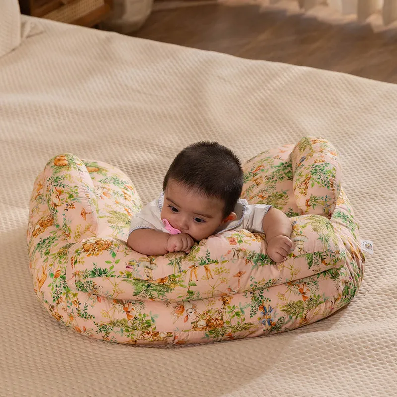 Blushing Bunny Duo Feeding Pillow with Removable Extra Pillow media 3
