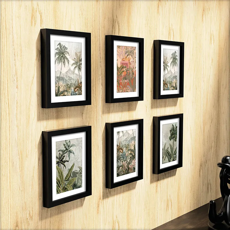Tropical Vista Wall Art With Frame - Set Of Six media 7