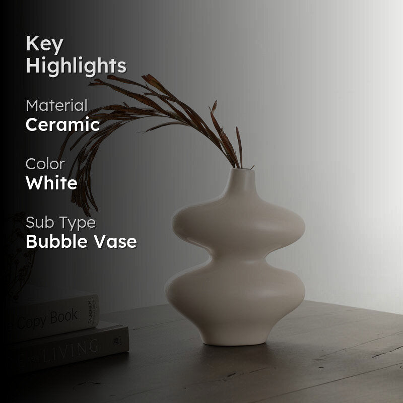 Gutsy Vase - White media 2
