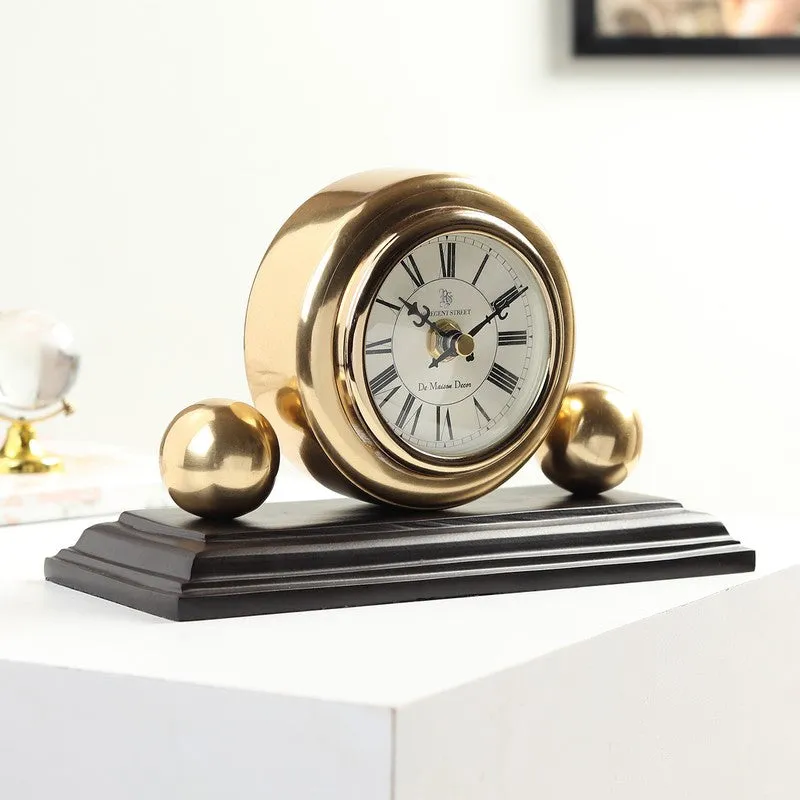 Chrona Table Clock - Gold media 3