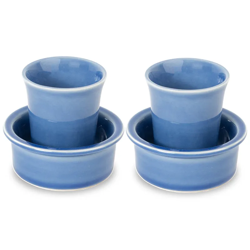 Tarangini Ceramic Dabara Set (120 ML) - Four Piece Set media 6