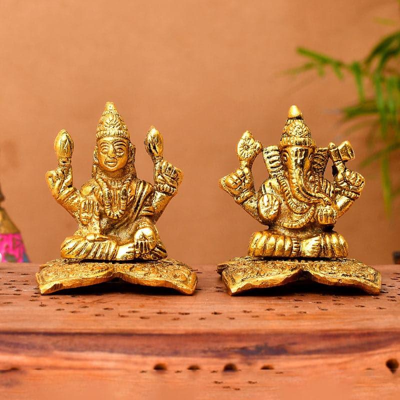 Lakshmi & Gajanan Idol - Set Of Two