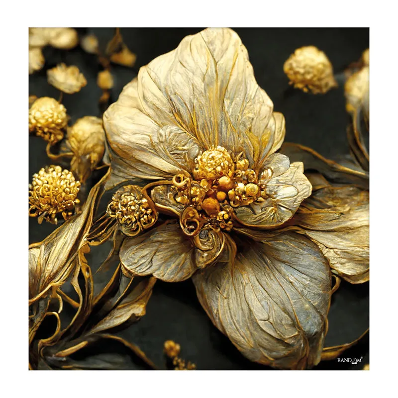 Auric Botanic II Wall Painting media 12