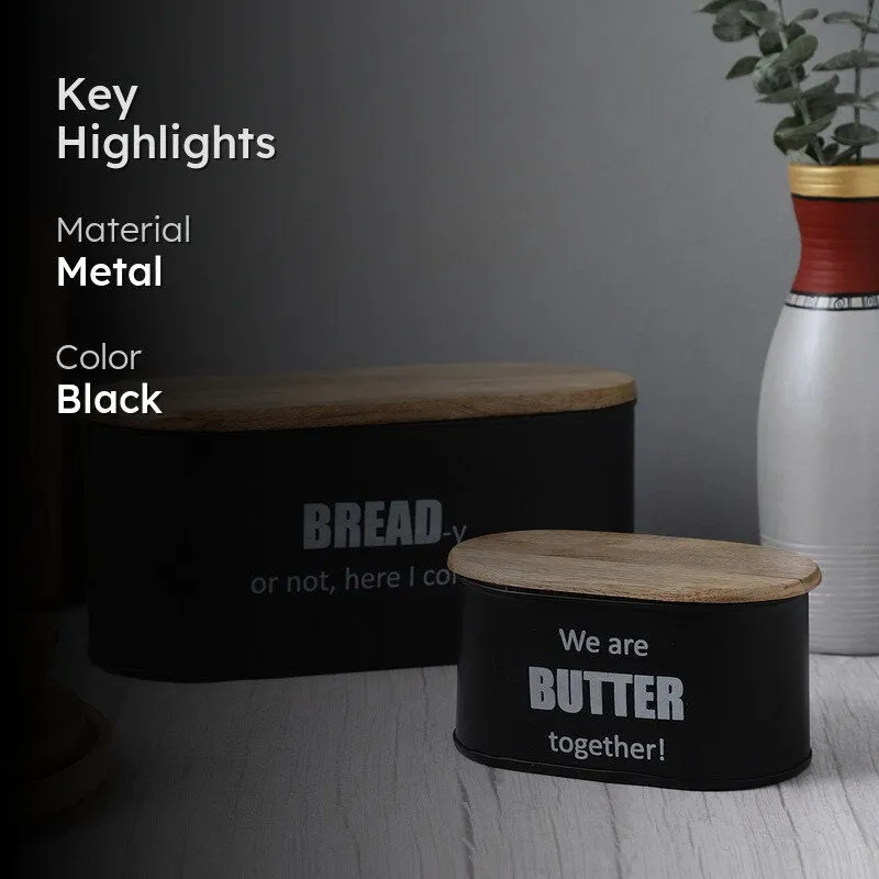 Eco Friendly Storage Bread Box - Two Piece Set media 2