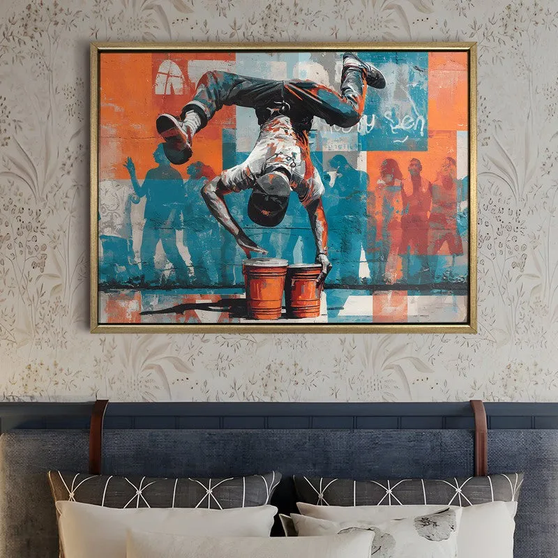 Rhythm Beats Canvas Wall Painting With Frame media 5