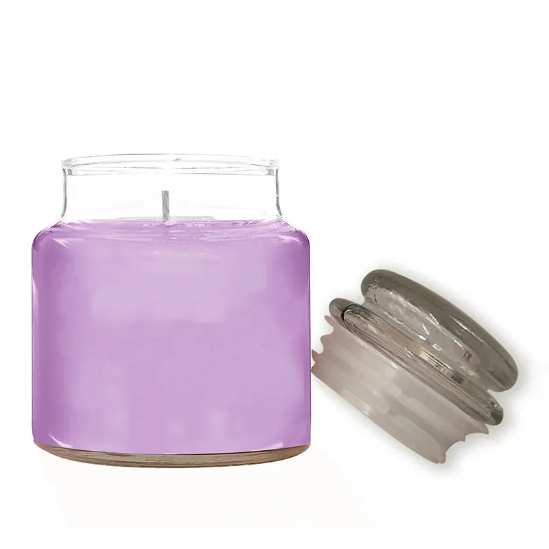 Cenote Scented Candle (Lavender/Purple) - Set Of Four media 4