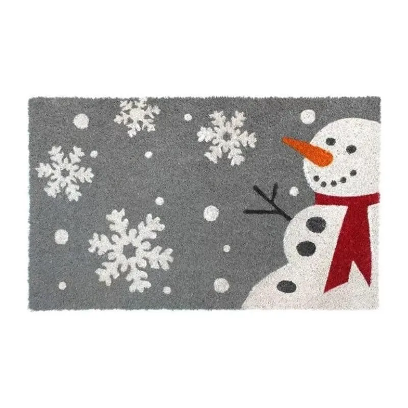 Snowman Cheer Winter Micro Fiber Door Mats media 5