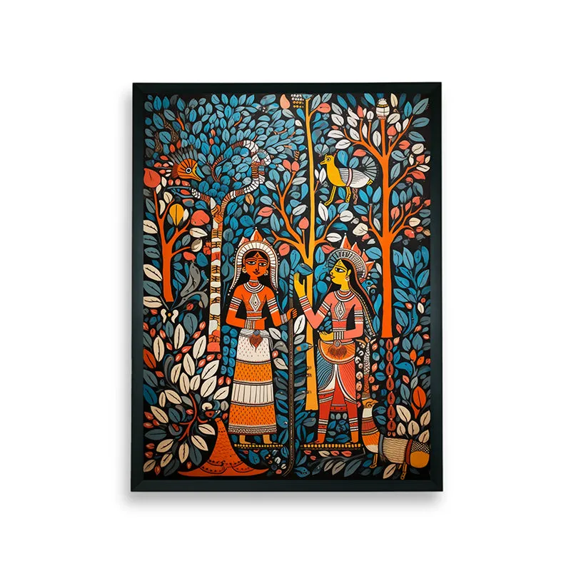Holy Feminine Gather Canvas Wall Art media 7