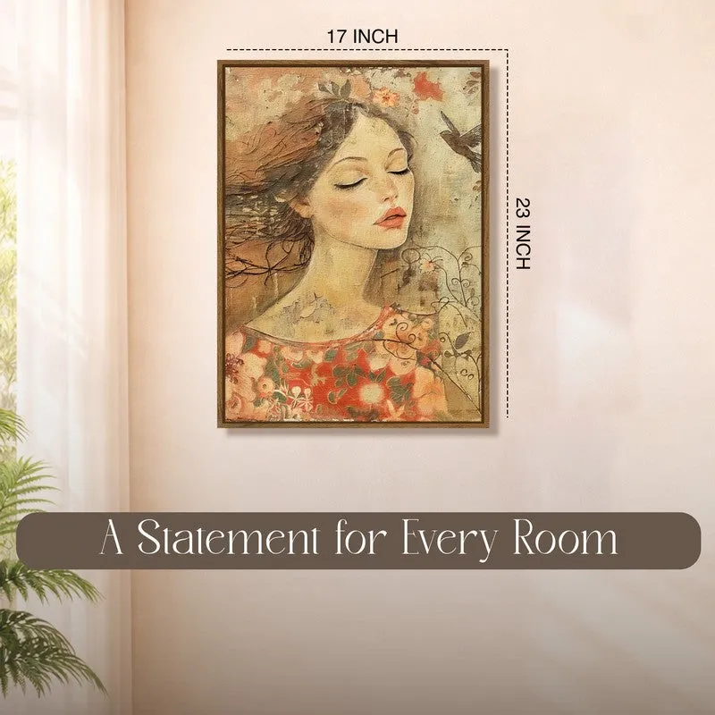 Vector Vogue Canvas Wall Art With Frame media 10
