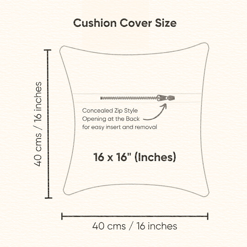 Lush "Love" Printed Velvet Cushion Cover - Set Of Five media 7