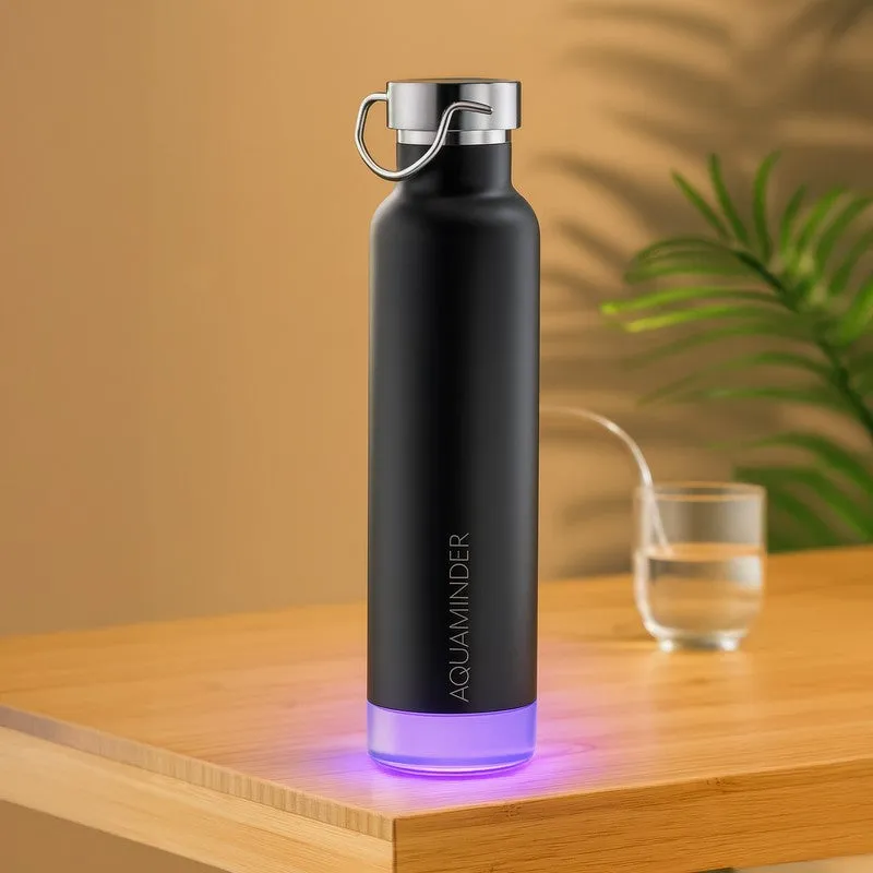 Hot & Cold Mate Smart Water Bottle - Black (600 mL) media 3