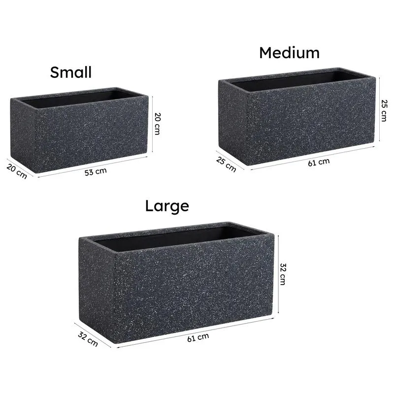 FloraEdge Planter - Black media 8