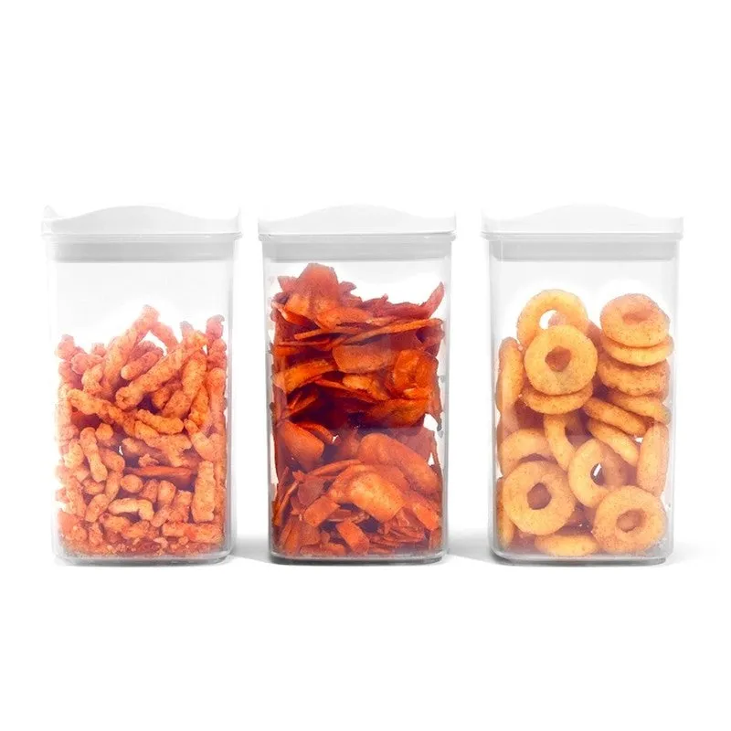 Clear Grip Air Tight Container ( 1000 mL Each ) - Set of Three media 3