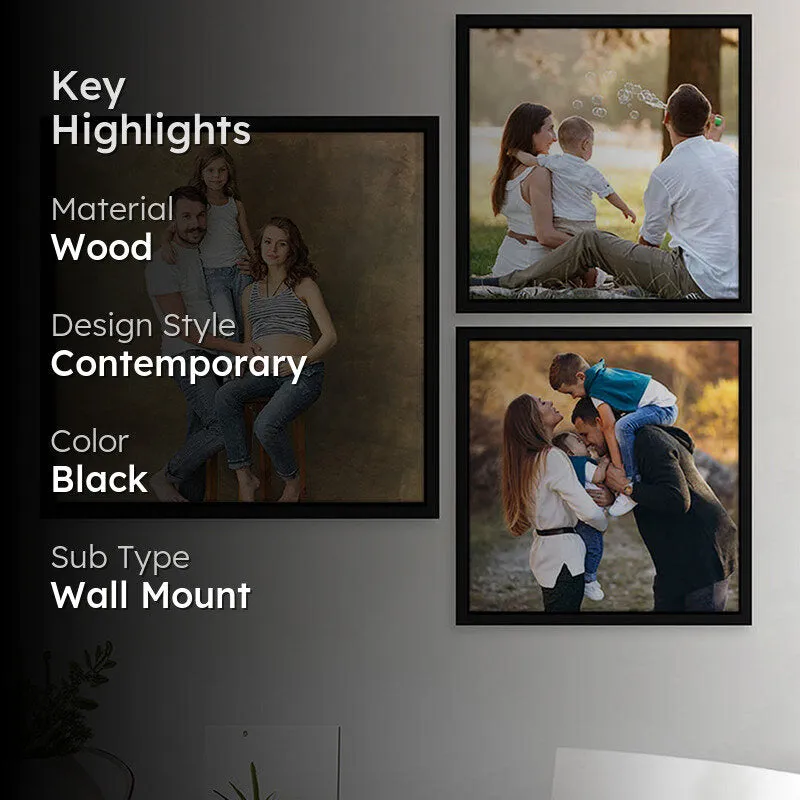 Eduard Photo Frame (Black) - Set Of Three media 2