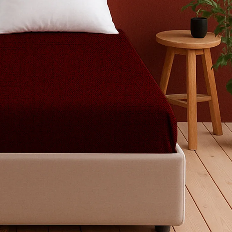 Armor Mattress Protector - Maroon media 6