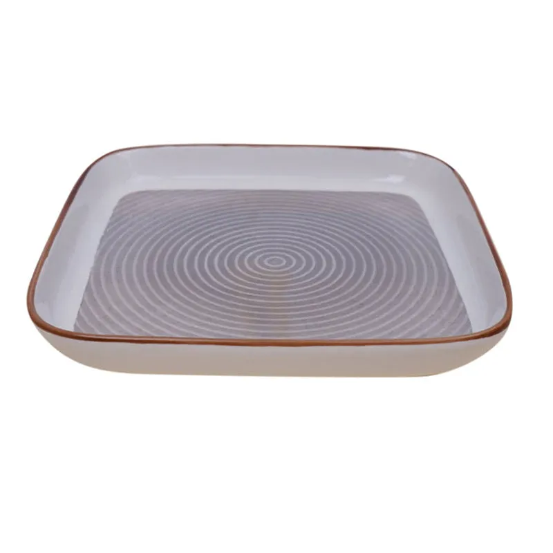 Trovo Square Snack Plate - Set Of Six media 7