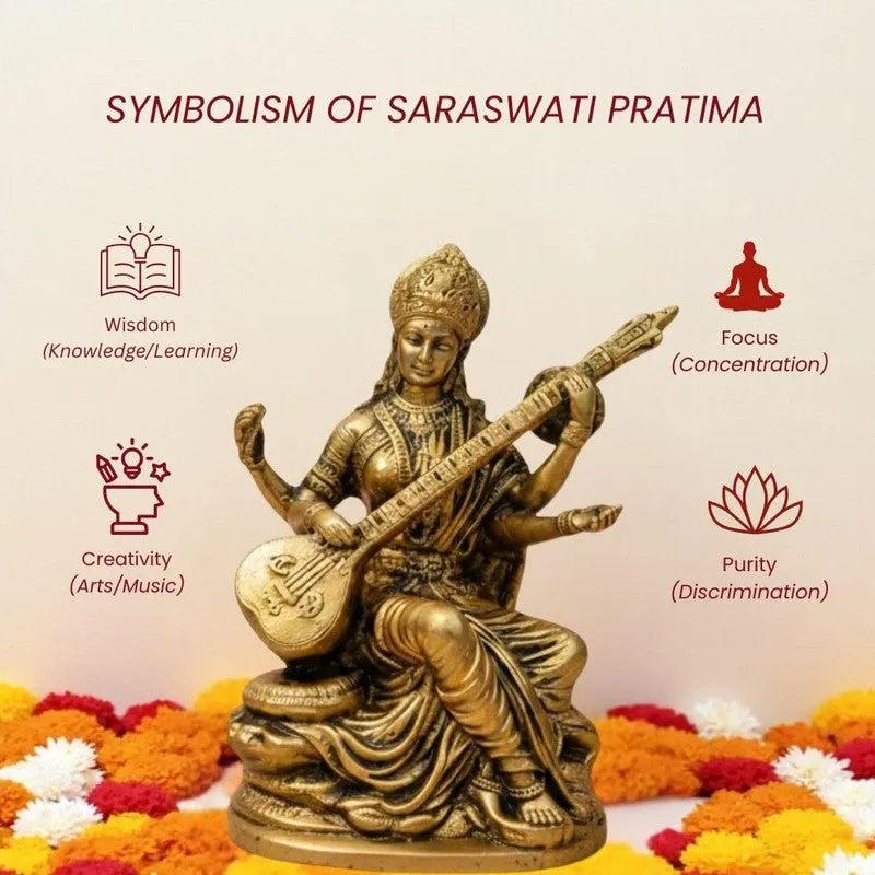 Param Shakti Saraswati Idol media 3