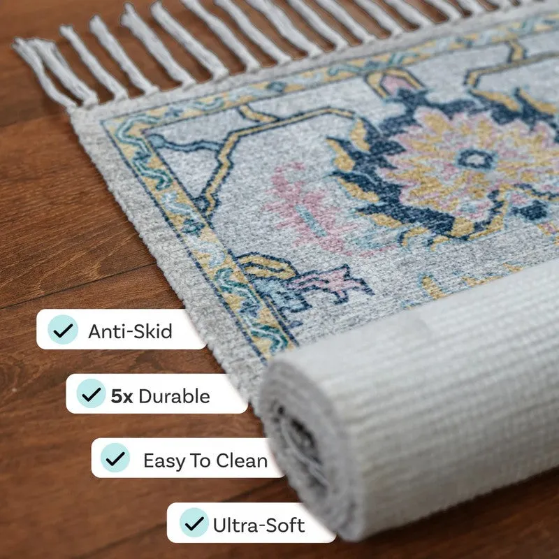 Persian Horizon Cotton Runner Rug media 8