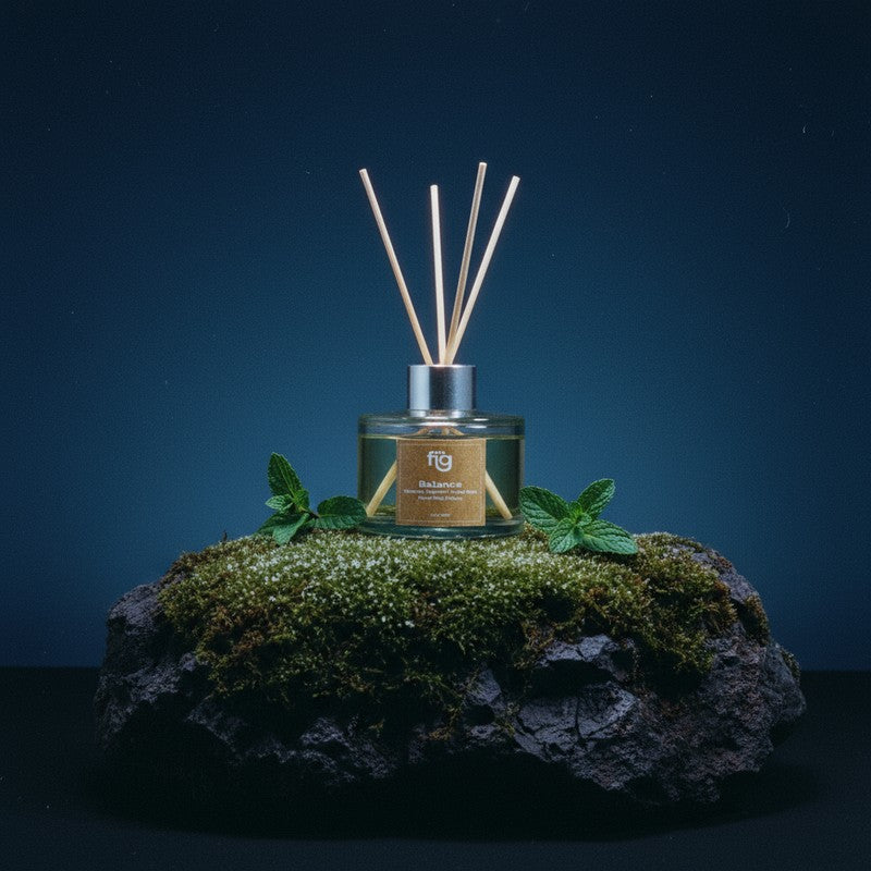 Fig Living Balance Peppermint Reed Diffusor - IFRA Standard Perfumes media 3