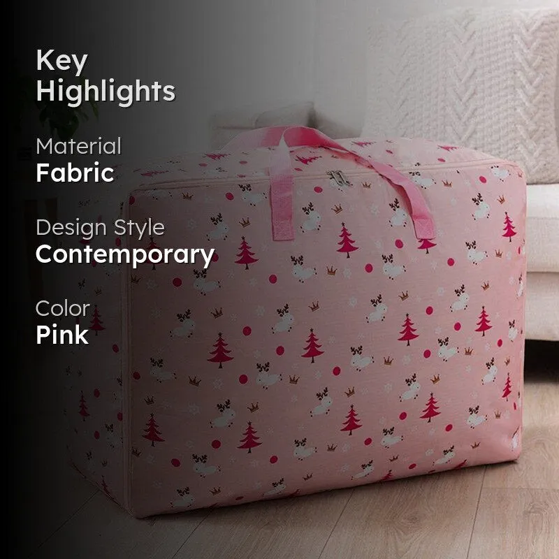 Jovira Fabric Cloth Organiser - Pink media 2