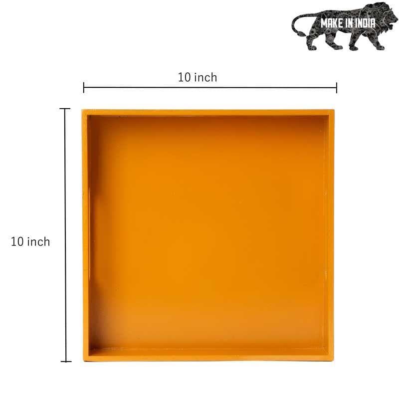 Pristine Preto Serving Tray - Mustard media 5