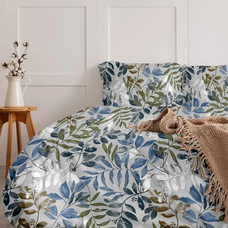 Bloomscape Glam Cotton Bedsheet - 254 TC media 5