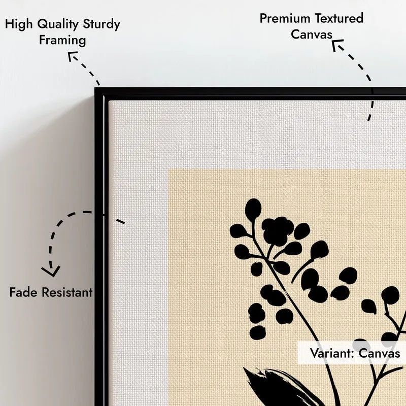 Harmona Canvas Wall Painting With Black Frame media 5