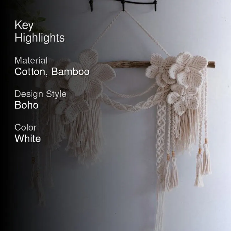Daisy Garden Macrame Wall Accent media 2