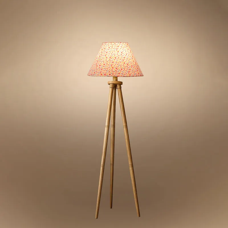 Fleur Cone Tripod Floor Lamp - Multicolor media 4
