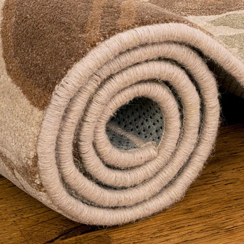 Palantir Hand Tufted Floral Wool & Nylon Carpet - Beige media 7