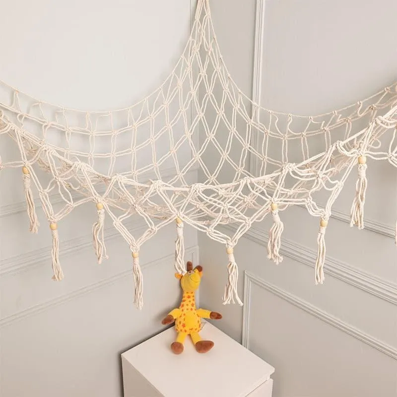 Cesta Macrame Toy Hammock media 3