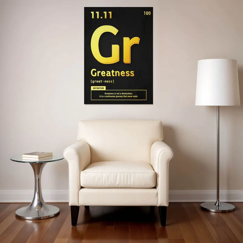 Golden Greatness Wall Poster media 1