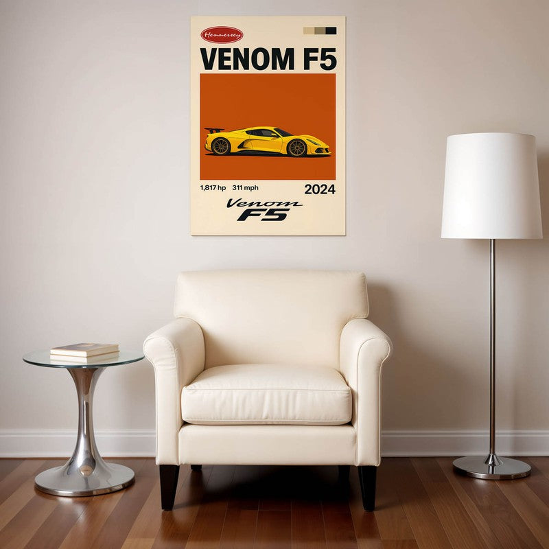 Venomous Speed Wall Poster