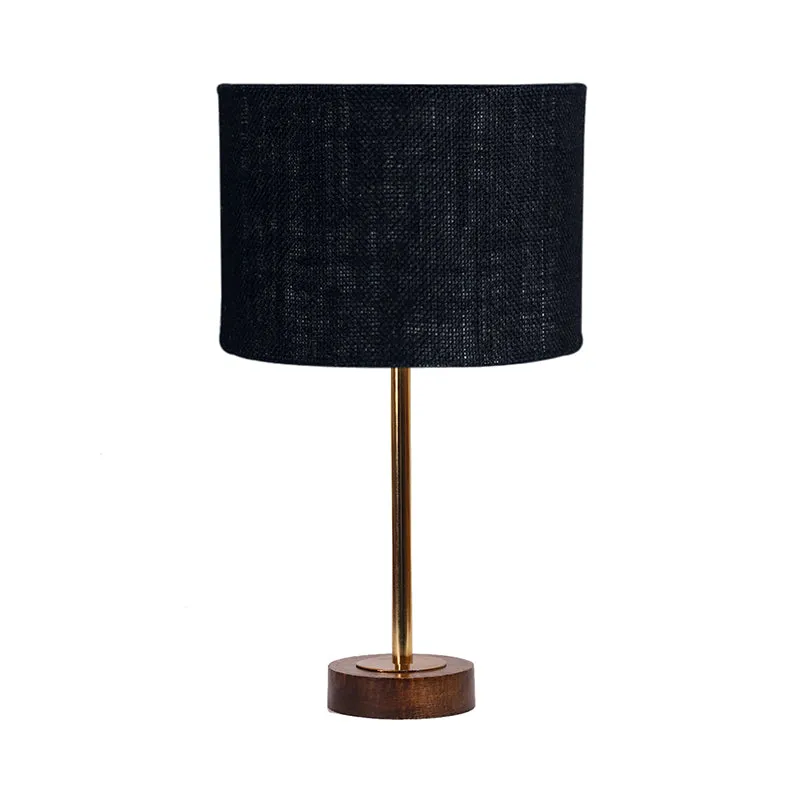 Sienna I Rodin Wooden Table Lamp - Black,Gold,Brown media 4