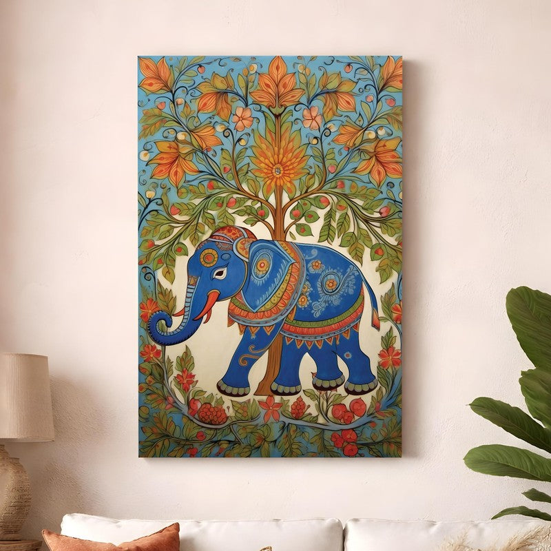 Festive Gaj Canvas Wall Art media 3