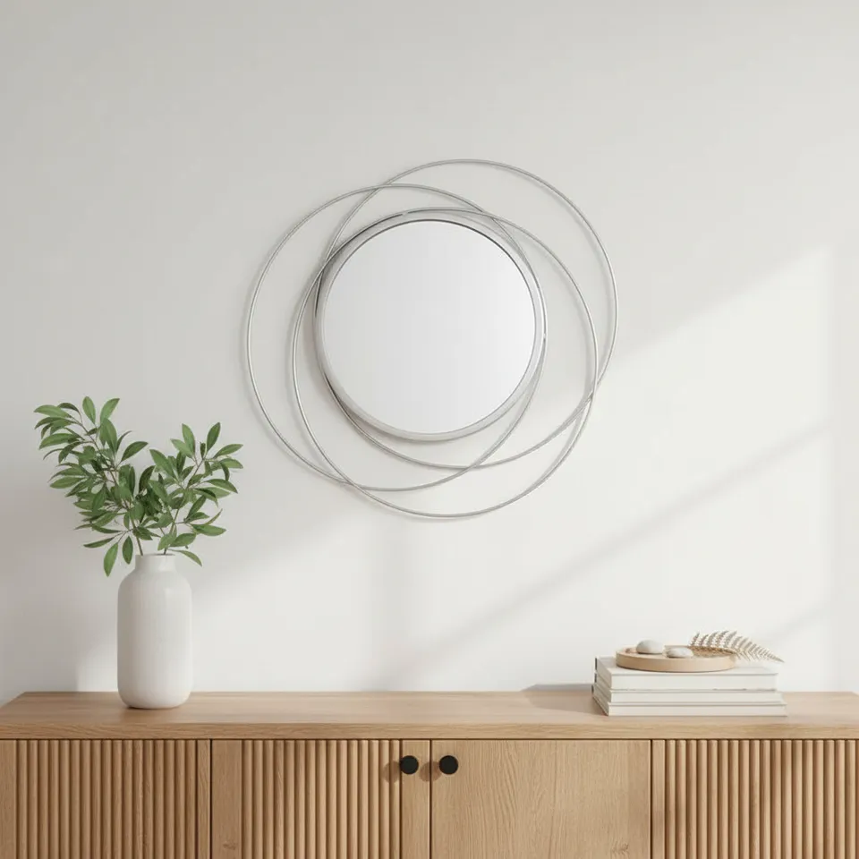Hoop Halo Wall Mirror media 1