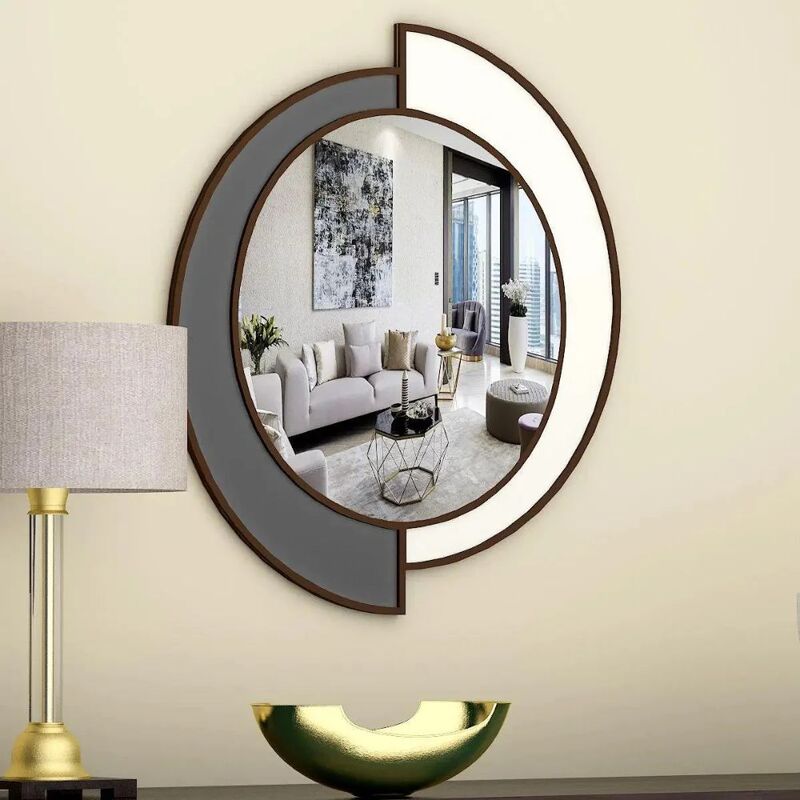 Yin-Yang Of Reflections Wall Mirror media 6