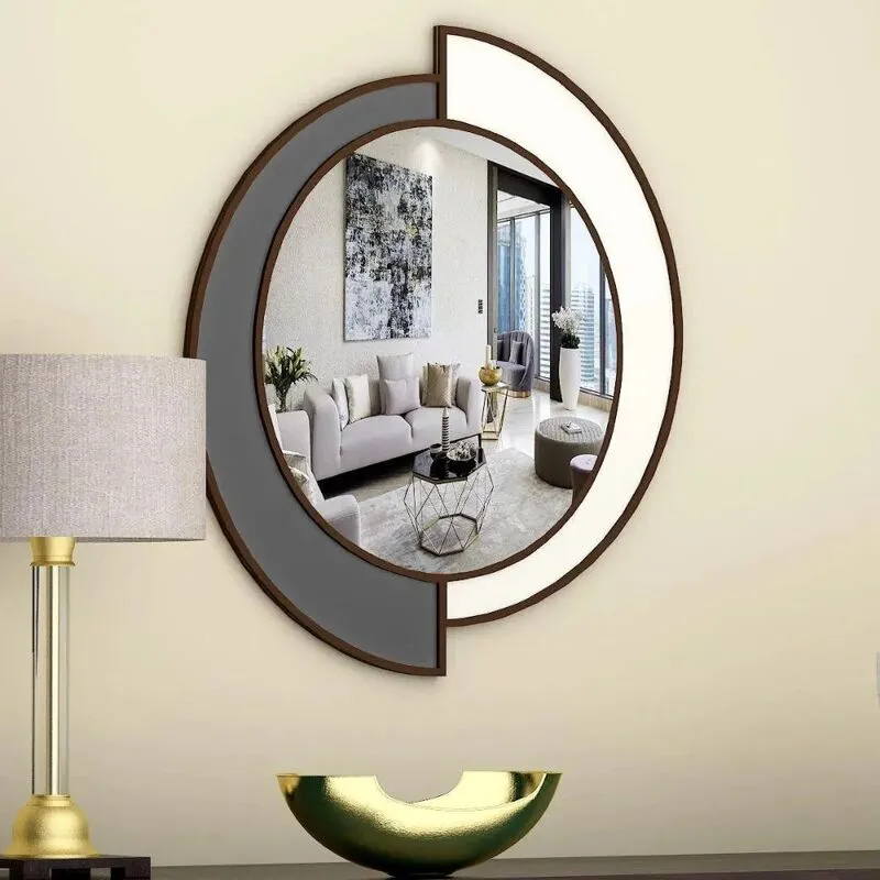 Yin-Yang Of Reflections Wall Mirror media 6