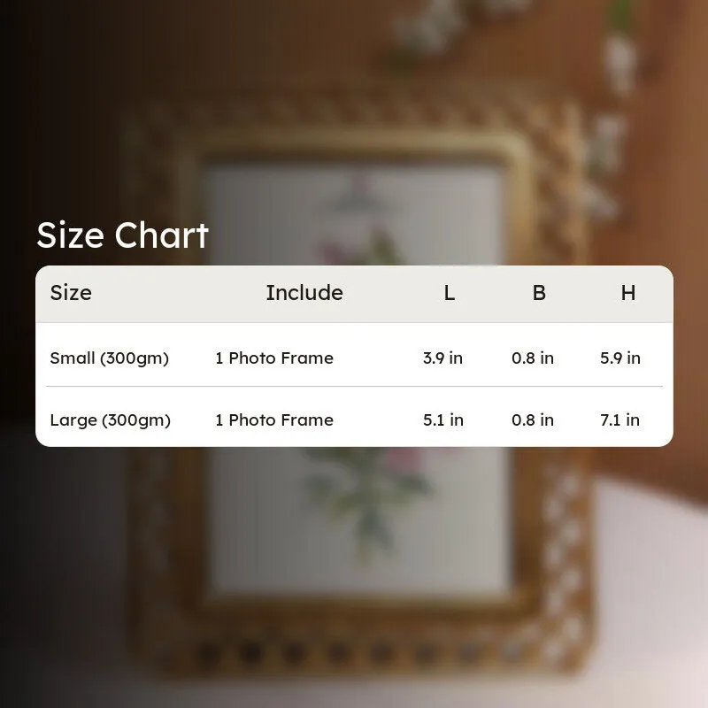 Gilt Box Resin Photo Frame media 9