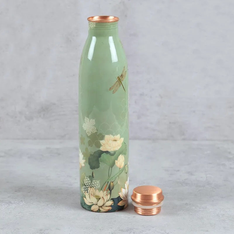 Sage Serenity Copper Bottle - 950 mL media 4