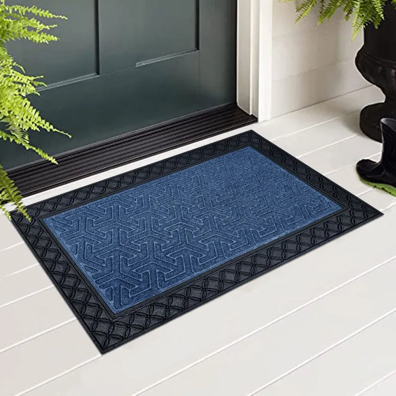 Coire Arrow Coir Door Mats - Blue media 1