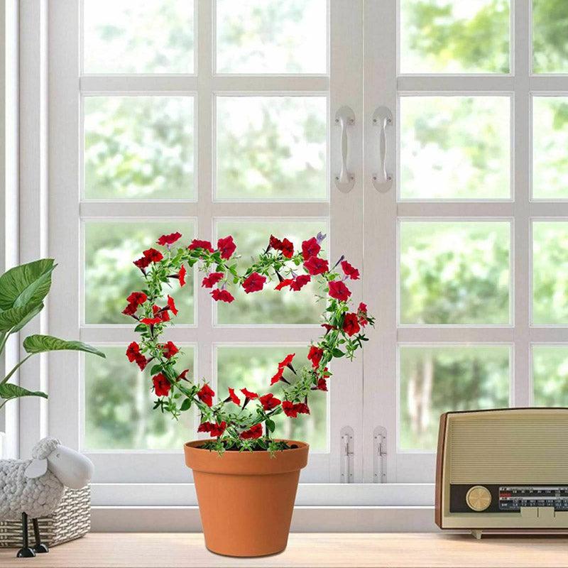 Hearty Metal Plant Trellis - Set Of Two media 3