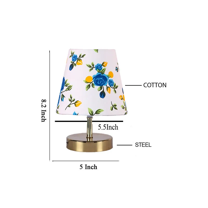 Alba Fleur Fabric Table Lamp - Multicolor media 5