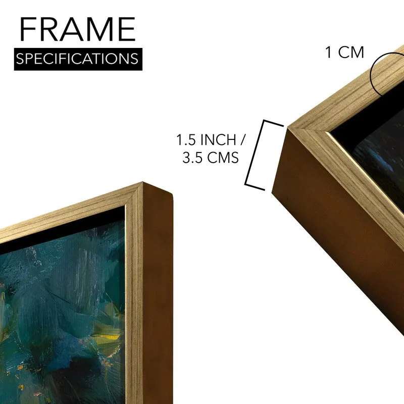 Sunbeam Harmony Canvas Wall Painting With Frame media 8