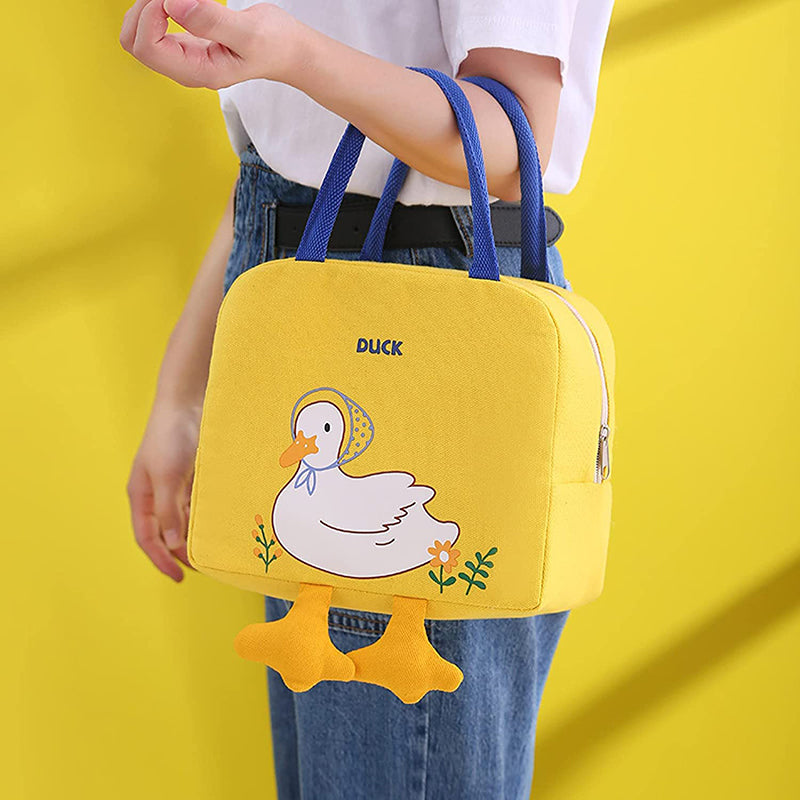 Duck Charm Oxford Lunch Bag - Blue media 6