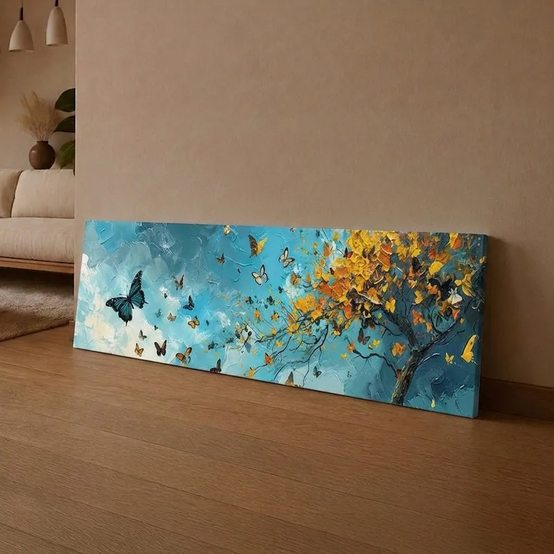 Jardin De Papillons Canvas Wall Art media 1