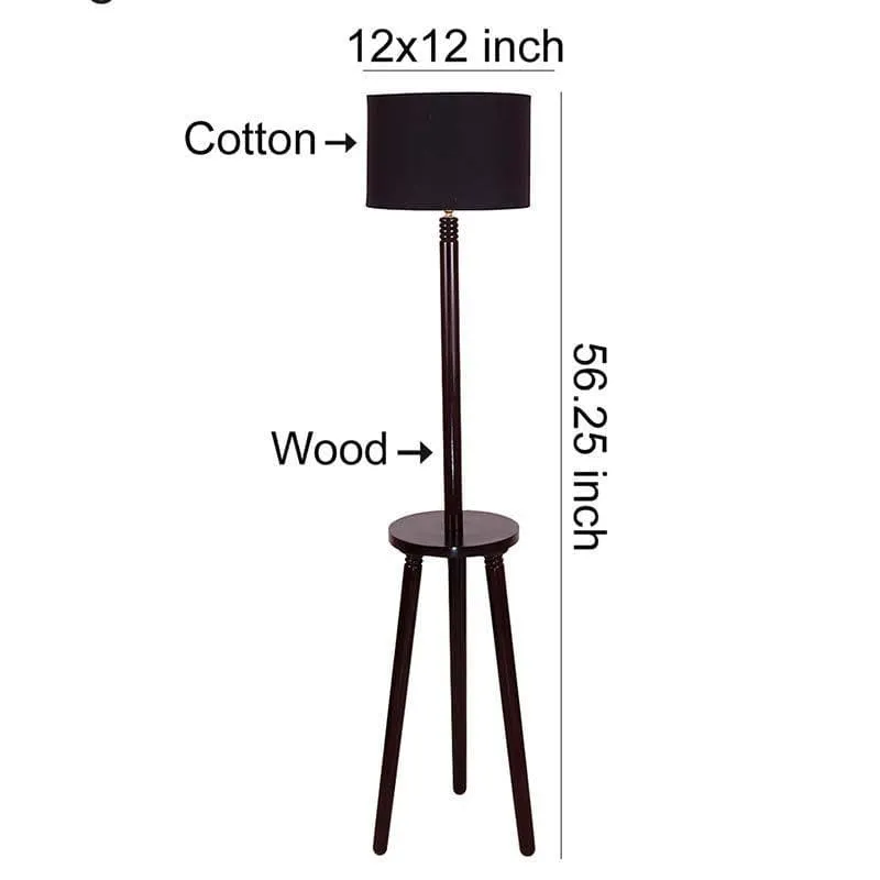 Lightastic Floor Lamp Table - Black media 6