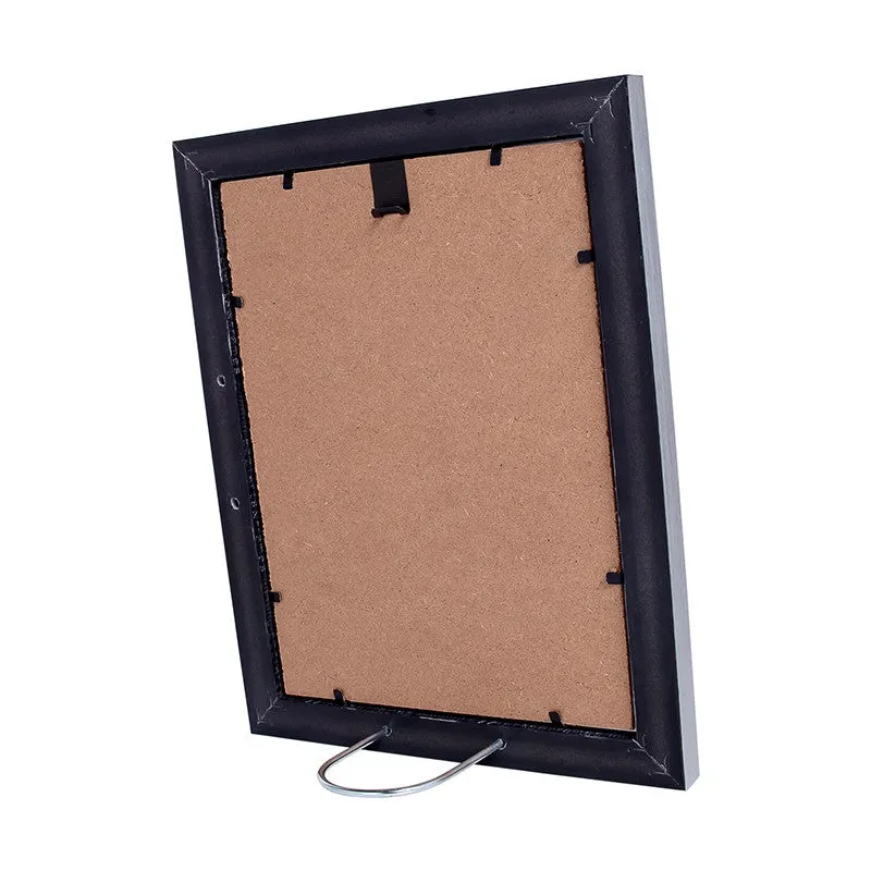 Elegant Vintage Style PVC Photo Frame - Black media 6